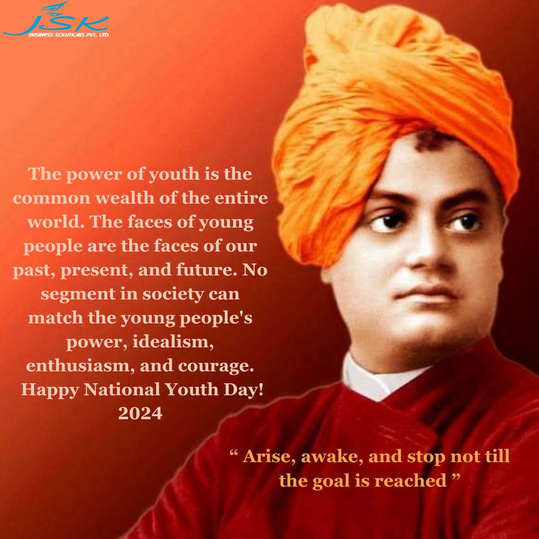 On this National Youth Day, let's remember the teachings of Swami Vivekananda and strive for excellence in every aspect of life. Be fearless, be inspired and be the best version of yourself!
#nationalyouthday #swamivivekananda #youthpower #youthforchange