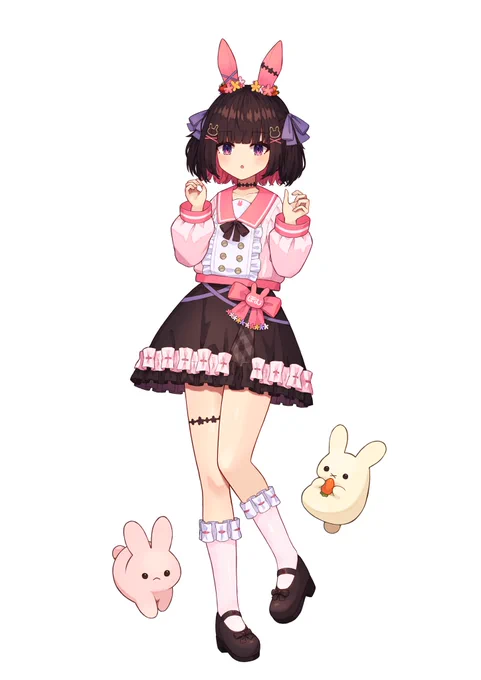 実績公開!卯の宮ぽむさんのキービジュアルです。なんと引用元からアクリルフィギュアが買えます。 #絵のみや 