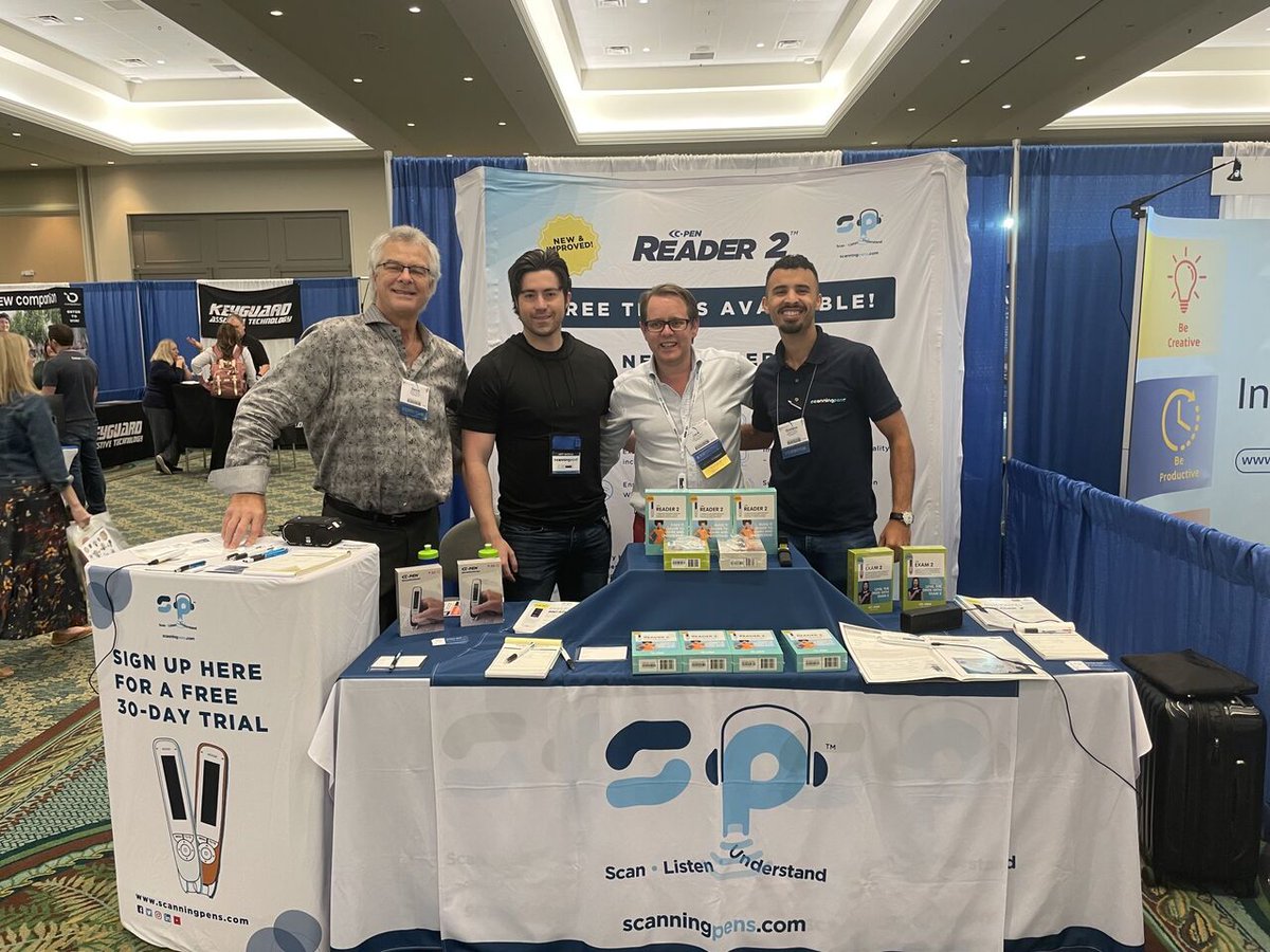 ScanningPens's tweet photo. Ready. Set. LEARN! ๐
Buckle up for a learning journey like no other at #ATIA2024!
Join us at Booth 409 on Jan 25th - 27th for a deep dive into the world of assistive tech, dyslexia solutions, and inclusivity. ๐๐กhttps://t.co/CWFbNYA46g @ATIAorg #AssisitveTech #Dyslexia https://t.co/ZLG3WBSO9u