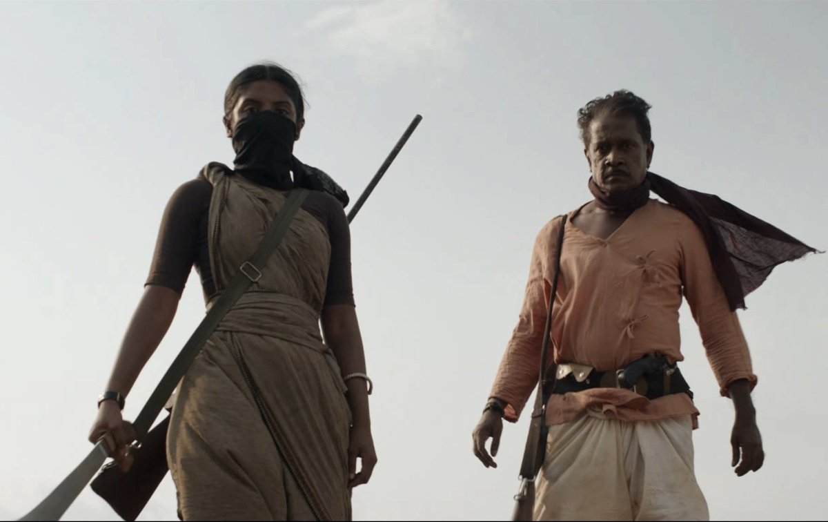 Pitstop387's tweet photo. Apart from D - Loved #Nivethitha perf & also kumaravel's. Felt #Aditibalan was wasted but the post credit has given hope. Should credit the director for all those & that eagle connect 👍
And the King #Shivarajkumar, The saviour 🔥 Screen presence 👏 #CaptainMilIer https://t.co/6lYezyzSr3