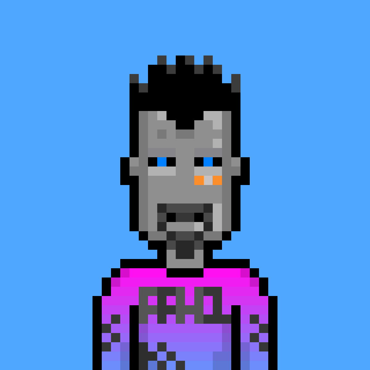 fc_key_'s tweet photo. Get a #beanie from @FAHQ right now, and check out #XTREMEPIXELs on @opensea!

Here my latest one! #RoboticGang https://t.co/GS0sBMoqlb
