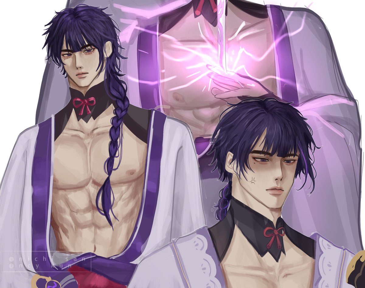 Daddy shogun. 

#raidenshogun #fanart