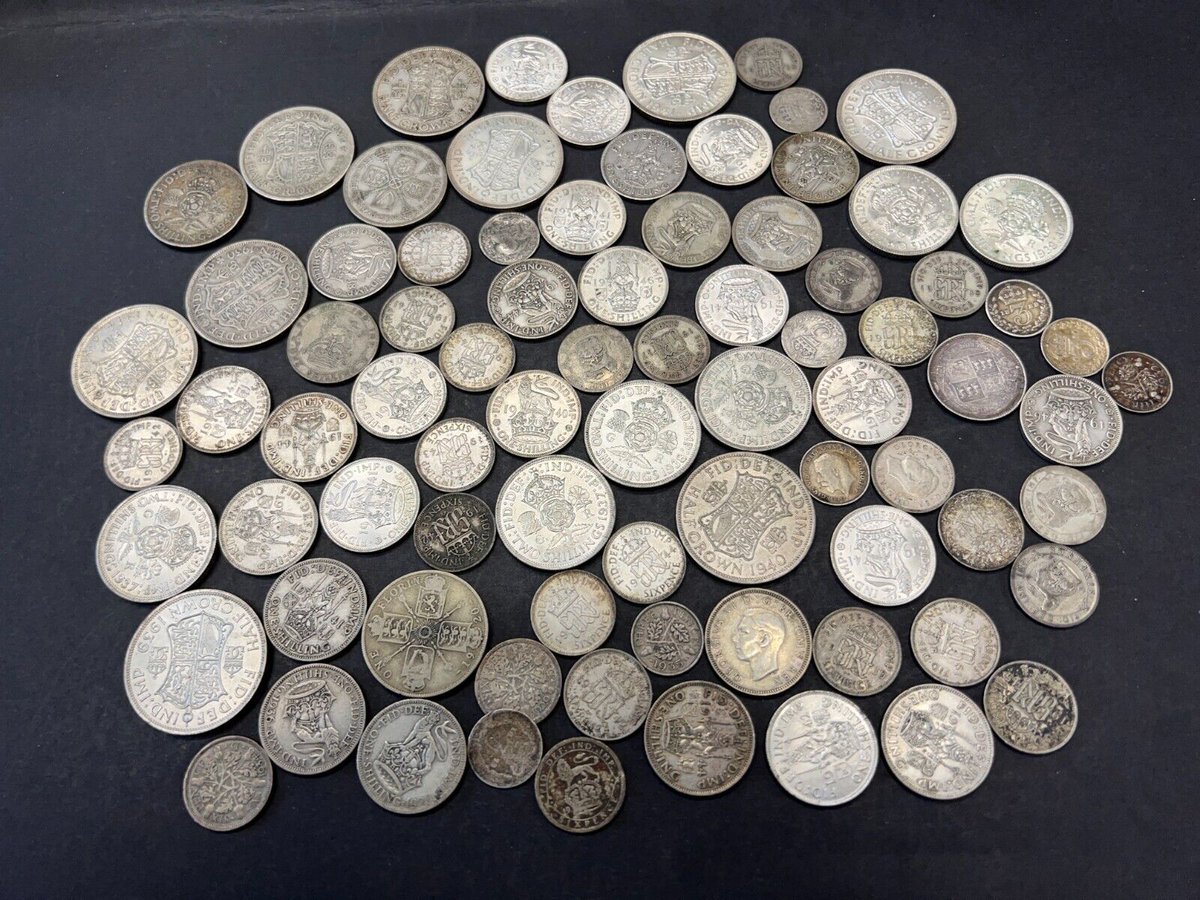 CavalierCoins's tweet photo. Last chance to bid on this super collection of British silver coins! Auction ends today!

https://t.co/PsNurmT7RL

#Silver #SilverCoins #CoinCollector #CoinHunter #Treasure #CoinColleaction #Numismatics #Numismatist #Coins https://t.co/QoJaKUWiO4