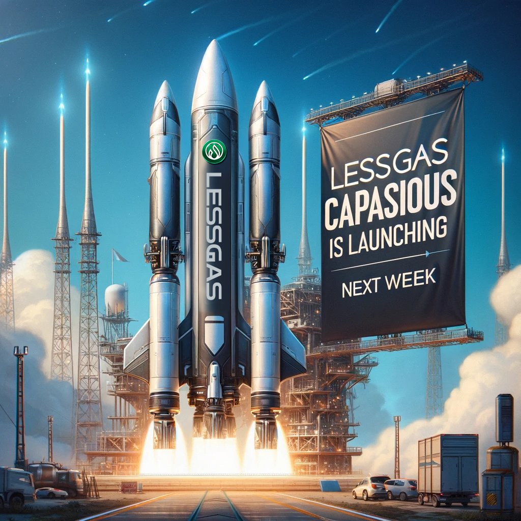 Less_Gas's tweet photo. #LessGas Capacious is launching next week! 🚀 This channel operates on a whitelist system. Have you all completed the tasks? 

🌐 #Capacious focuses on small-cap projects, developer-centric innovation, and offers exclusive access through unique whitelist tasks. Join us in the paradigm shift towards a mutual benefit model and enjoy Inscriber Rewards with 50-95% income share via $LSGS mining. Let's prioritize community wealth together! 💎 #BRC20 #LSGS