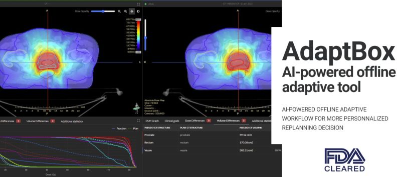 🚀Exciting news! 

🎉 Art-Plan Adapt-Box component, is now #FDA -cleared, a vendor-free #ArtificialInteligence-powered solution for #AdaptiveRadiotherapy in #prostatecancer is now available!🏥

Adapt-Box revolutionizes cancer care. 
Check it out here:therapanacea.eu/our-products/a…💡🌍💙