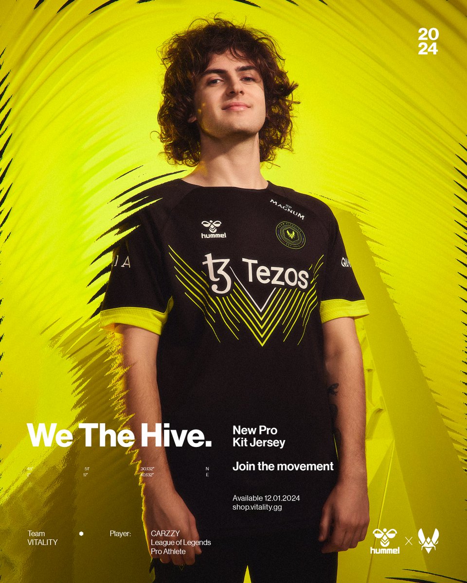 THE JERSEY IS FINALLY HERE 🐝 You can now secure the 2024 Vitality jersey 🛒bit.ly/41XvmMv