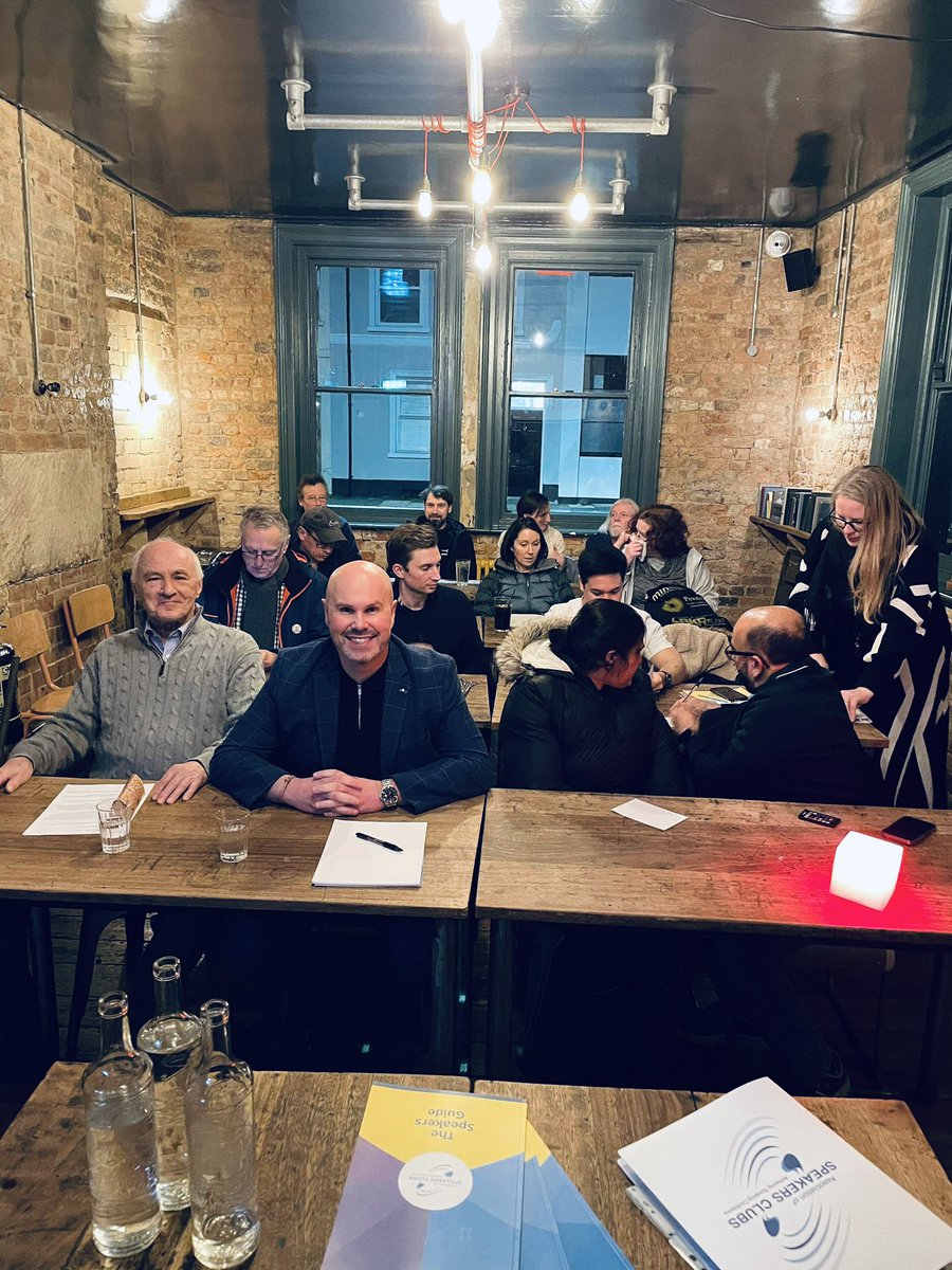 🌟 Had a superb evening at Cheltenham Speakers Club this Tuesday! 🌙 Grateful for the incredibly warm welcome and huge congratulations to the three speakers who aced their assignments! 👏👏👏

The turnout was absolutely brilliant, and the energy in the room was off the charts!