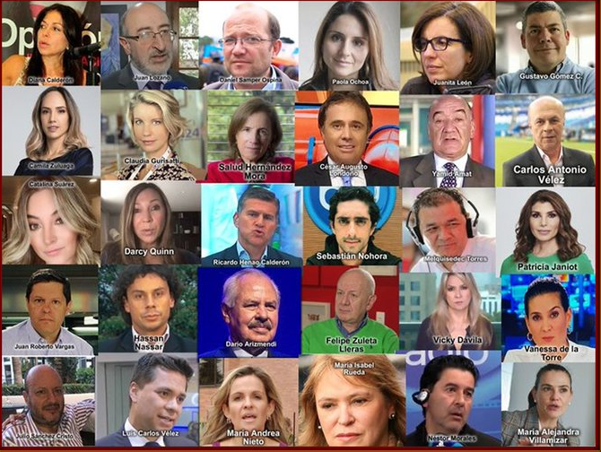 FabrySeguraS's tweet photo. Los colombianos no sólo tenemos que luchar contra las ancestrales mafias que nos han gobernado, sino también contra estos malditos "periodistas" que nos engañan permanentemente.
Para ellos, la corrupción las privatizaciones y el saqueo de lo público nunca han existido. https://t.co/JSOxEVYnAt