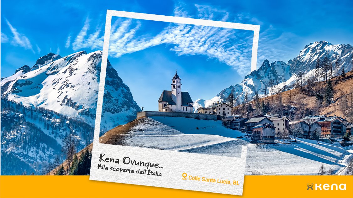 kenaitalia's tweet photo. Goditi un inverno di paesaggi mozzafiato con Kena. #KenaOvunque #Inverno #Neve #Veneto #Belluno #ColleSantaLucia https://t.co/CXJ6It3g4g