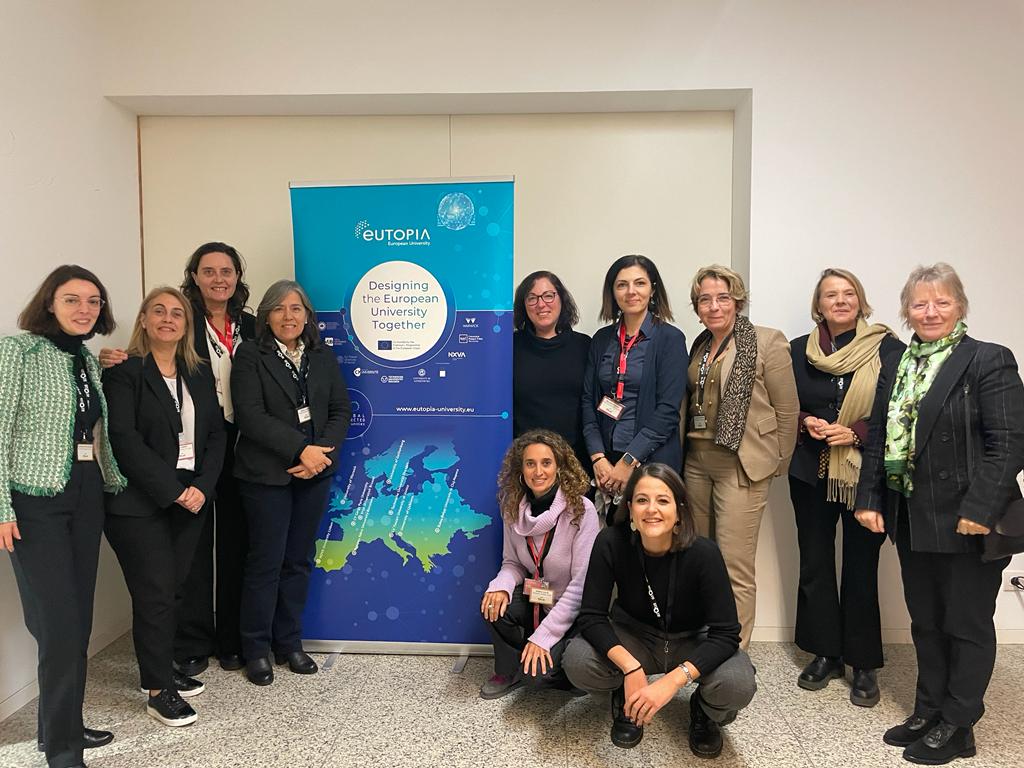EutopiaUni's tweet photo. @EutopiaUni is proud to participate with @enlight_eu  @SeaEuAlliance and @ArqusAlliance in the 2nd two-day #EDLab workshop in Barcelona, deepening the discussion about a European Degree Label for joint programmes that could provide real added value for universities and students. https://t.co/Uc7UBgSCel
