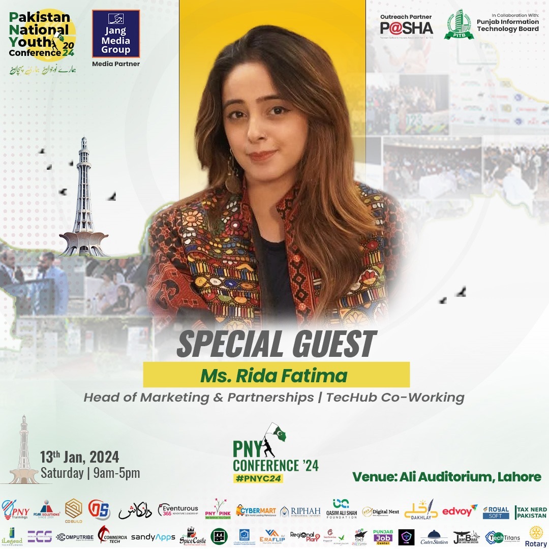 PNYConference's tweet photo. 🌟We're honored to announce renowned intellectual personalities to be our esteemed 𝐒𝐩𝐞𝐜𝐢𝐚𝐥 𝐆𝐮𝐞𝐬𝐭𝐬 at the 𝐏𝐍𝐘 𝐂𝐨𝐧𝐟𝐞𝐫𝐞𝐧𝐜𝐞 𝟐𝟎𝟐𝟒.
#PNYC2024 #PNYConference24 #PITB #Arfa #aagybarhygawPakistan #HamareNojawan #HamariPehchan https://t.co/7aM2qefVPV