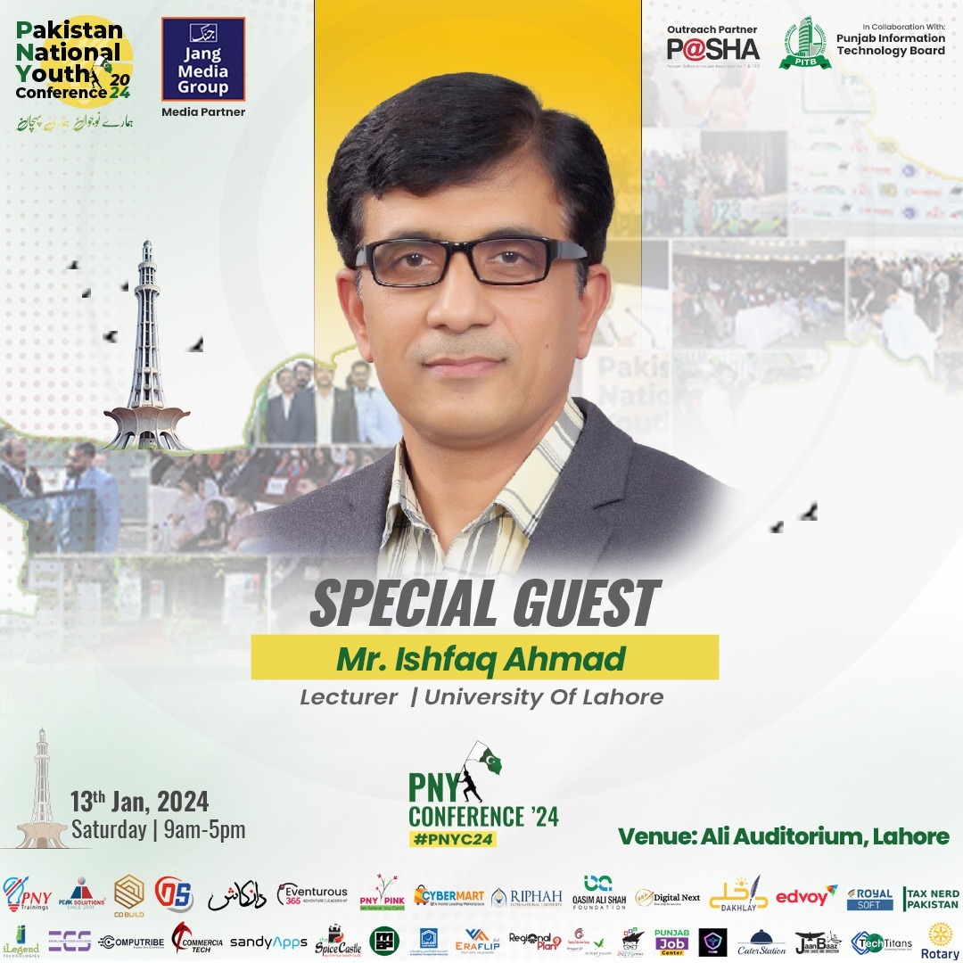 PNYConference's tweet photo. 🌟We're honored to announce renowned intellectual personalities to be our esteemed 𝐒𝐩𝐞𝐜𝐢𝐚𝐥 𝐆𝐮𝐞𝐬𝐭𝐬 at the 𝐏𝐍𝐘 𝐂𝐨𝐧𝐟𝐞𝐫𝐞𝐧𝐜𝐞 𝟐𝟎𝟐𝟒.
#PNYC2024 #PNYConference24 #PITB #Arfa #aagybarhygawPakistan #HamareNojawan #HamariPehchan https://t.co/7aM2qefVPV