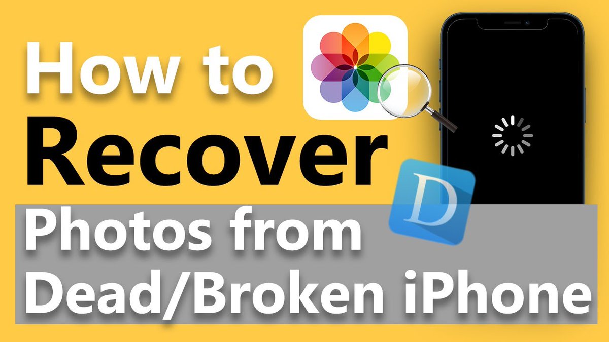 imyfone_'s tweet image. ❓Recover Photos from Dead/Broken iPhone
☠️This guide saves your memories even if your phone's Dead. iMyFone D-Back rescues photos from BROKEN iPhones, with/without backup! ✨ Free trial 
📃TXT:bit.ly/3SfXQ0y
🎬video: bit.ly/3HgZKaR
 #photorecovery #iphonebroken