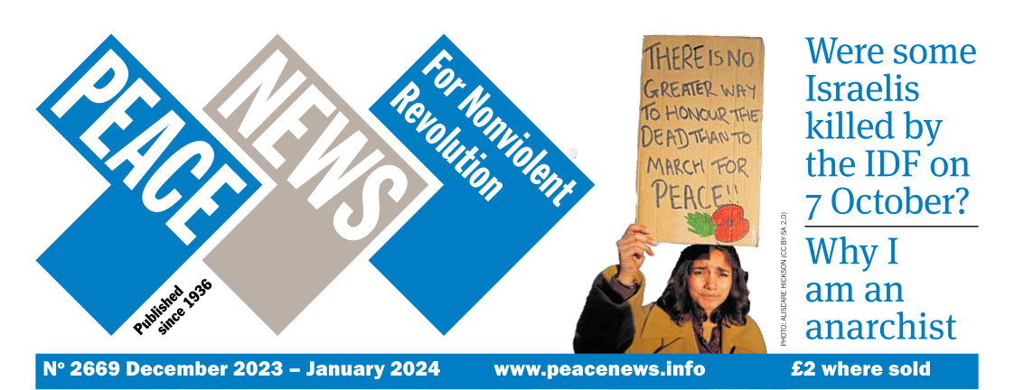 ‘I am persecuted for a dream about the world where everybody refuses to kill and because of that there could be no wars; but even if militarists will imprison me, I hope to continue my human rights work and advocacy of peace from behind the bars ... 1/3