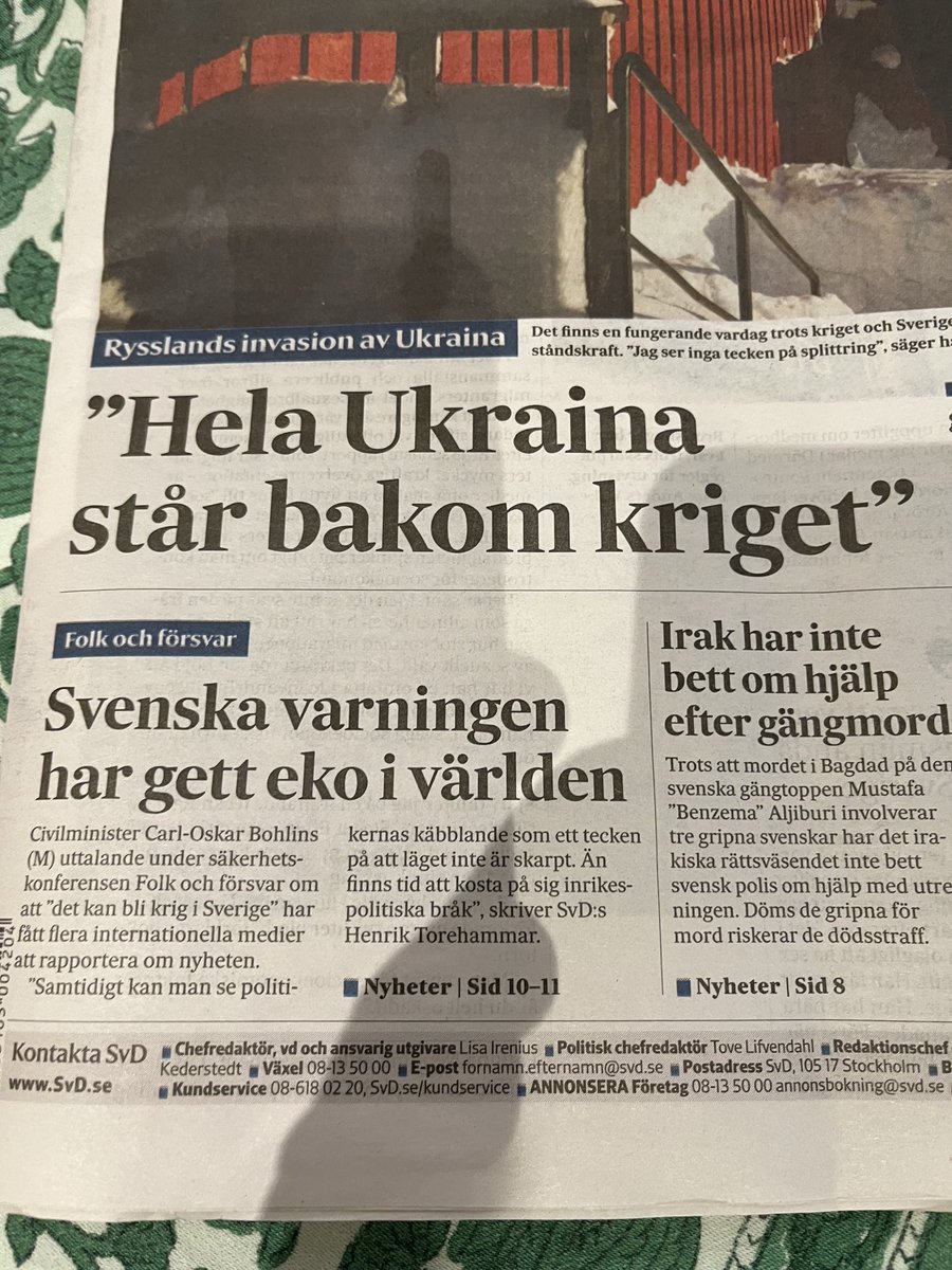 Gunnar Hökmark tweet media