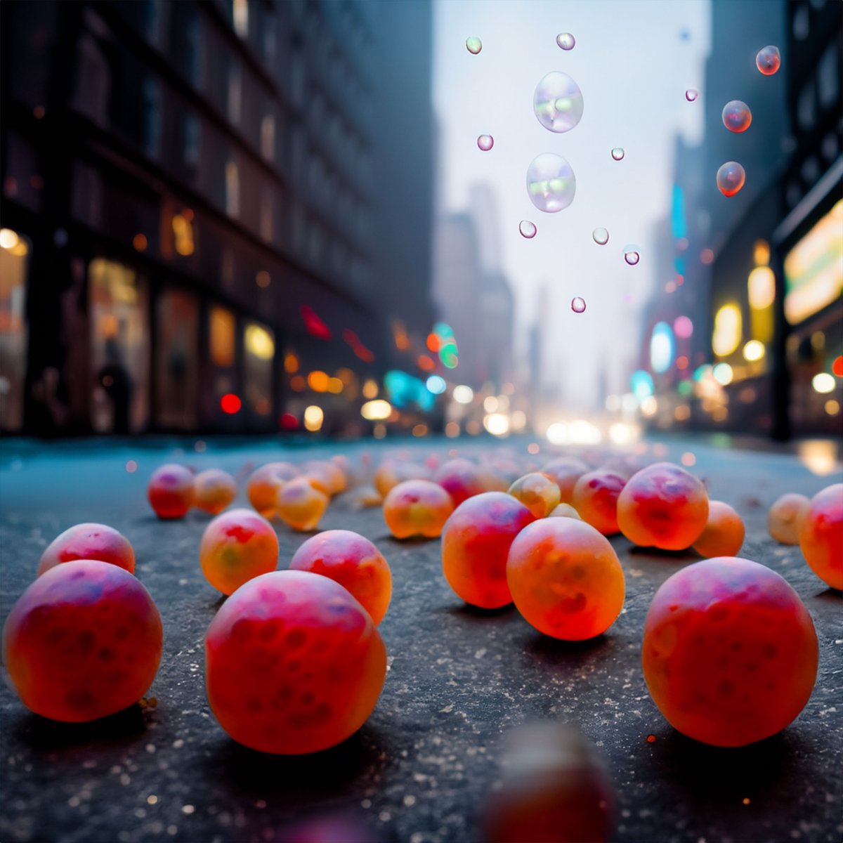 LIFESEED4's tweet photo. GM NFT world!! Fruits in the streets of bubbles! Bubble creativity! #NFTartist #nftsales #nftCommunity #nftdrop #PolygonNFT #nftpromotion #nftcollectors #Whitelist #nftart #NFT #NFTCommunity #NFTCollection #nftcollectors #nftitalia https://t.co/7SjFpiyrzg