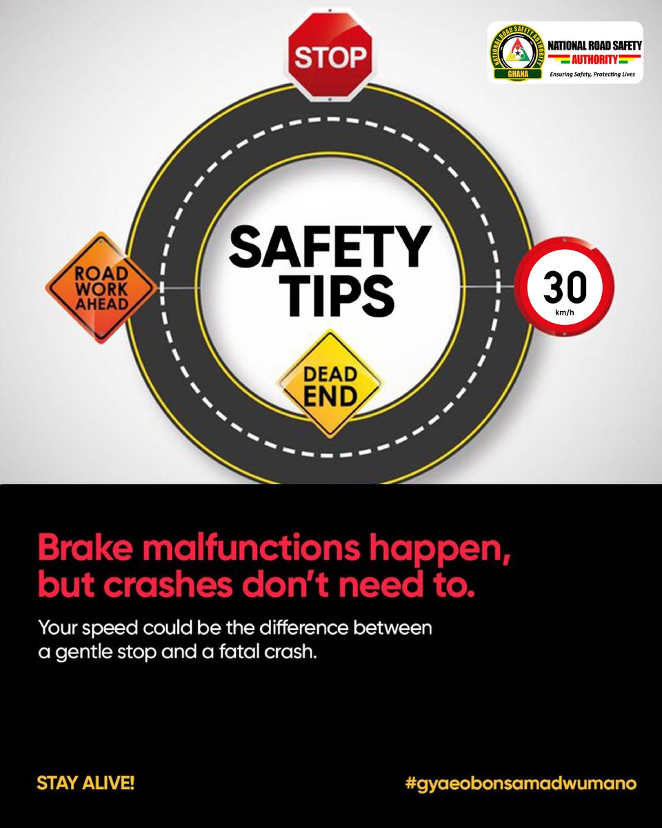 Your speed could be the difference between a gentle stop and a fatal crash Stop Speeding & Stay Alive! #RoadSafety #SlowDown #StopSpeeding #StayAlive #EnsuringSafetyProtectingLives