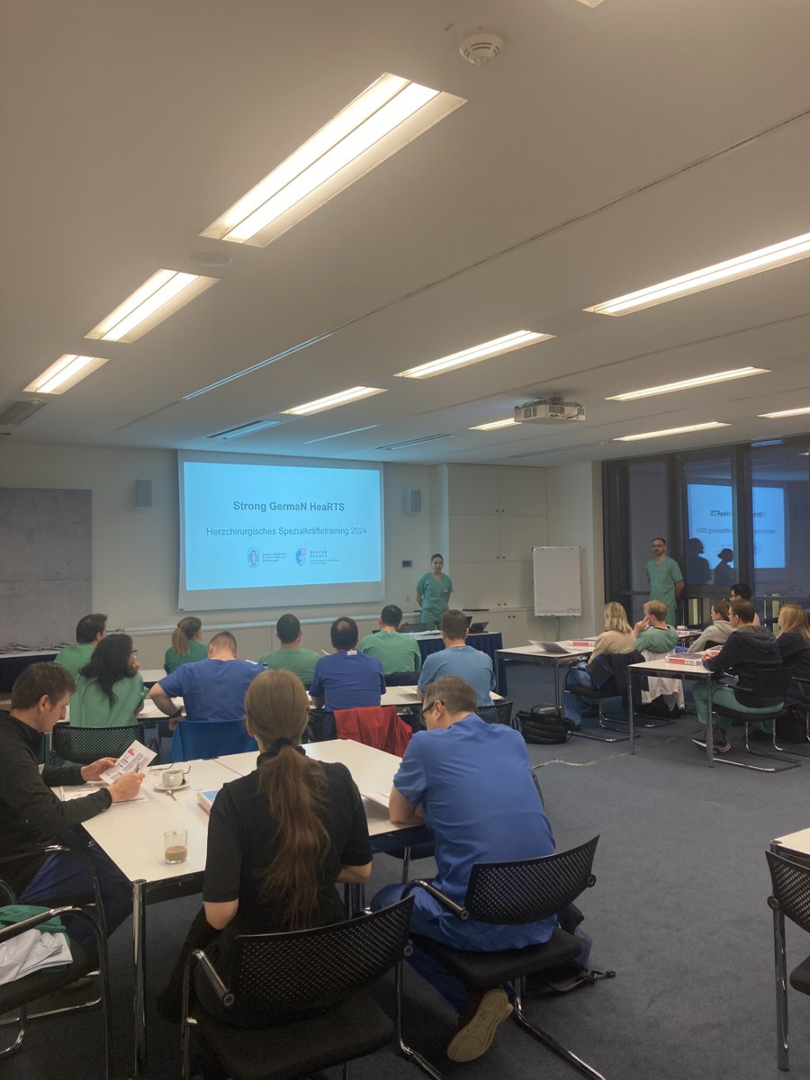 Starting the 36-hour nonstop Strong German Hearts 2024 Workshop 💪🏻

⏱️ 0/36h
➡️ Wetlabs, Lectures and Coaching
🪖 German National Special Forces
🫀🫁 Cardiothoracic Surgeons

#DGTHG #GermaNHeaRTS #Endurance