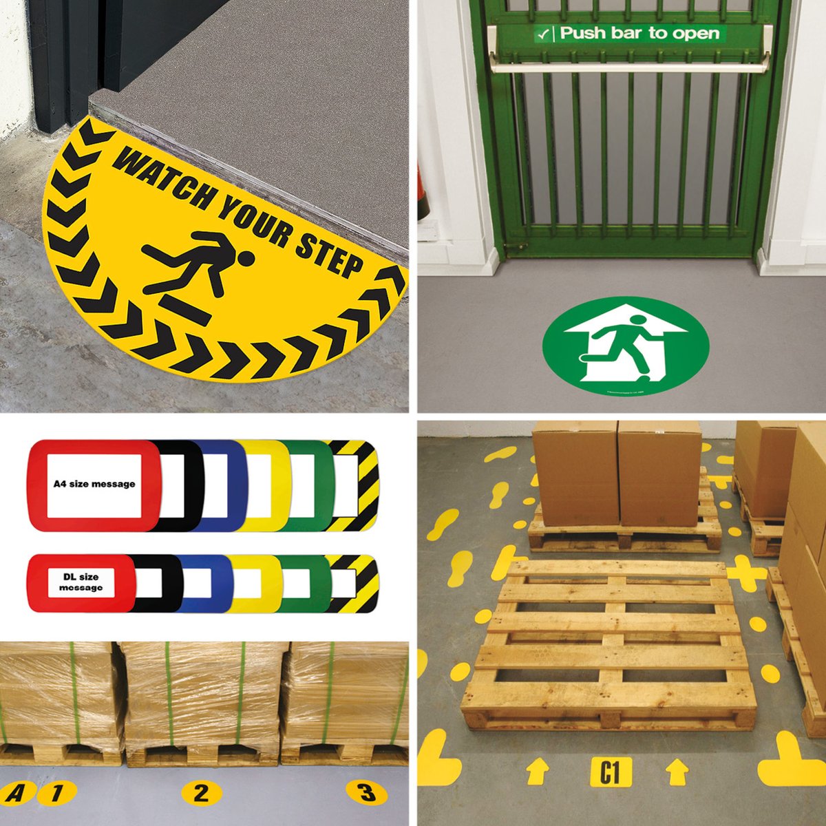 Need to get that important safety message across? Look no further than our range of eye-catching, highly visible floor marking! ⛔🚫⚠️

For more info or to become a reseller: 
📧 sales@beaverswood.co.uk 
📞 +44 (0)1189 796 096