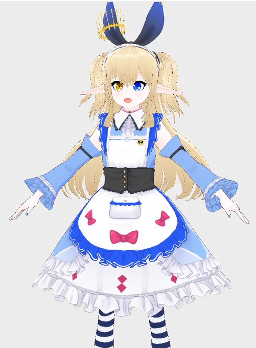 パルワールドのとこが出してるクラフトピアには、VRoid Studio製モデル含むVRMデータを読み込めるシステムがあってですね 文字通りに好きなキャラでクラフトゲーを楽しめるのが強みなの