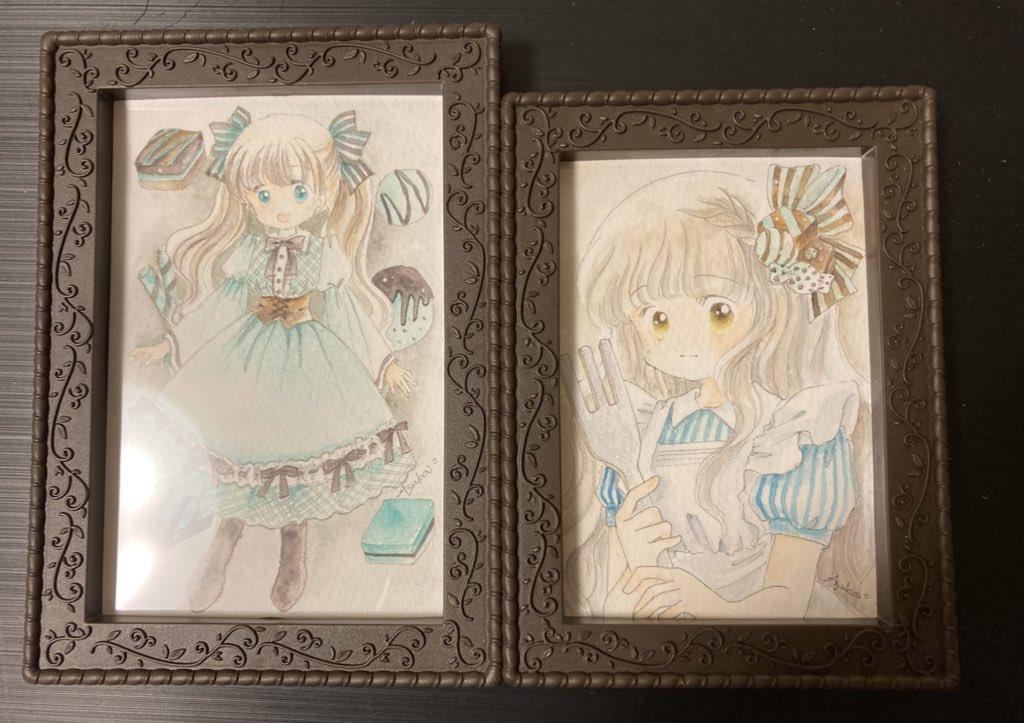 チョコミント展9お品書き