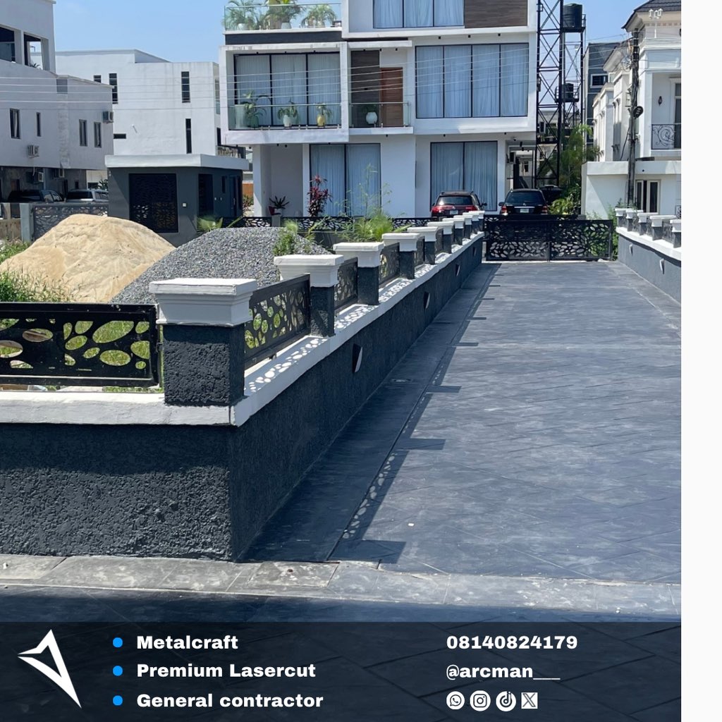 arcman___'s tweet photo. Gate and Fences are the first point of approach into your space…
#fabricator #craftmanship #craftmaster #lekkilagos #nigeriaarchitects #lagosengineers #constructioninlekki #skilledlabour #Artisan https://t.co/CzSZZOzOXY