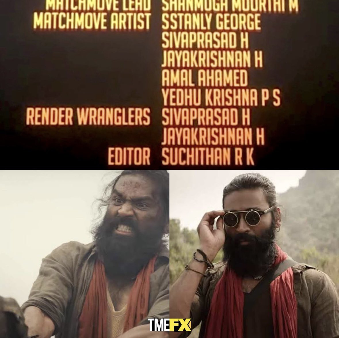 rksuchithan's tweet photo. Thrilled to be part of the #CaptainMiller team as VFX editor with the incredible team of TMEFX. ππ₯ π₯ @tmefx_official
.
#captainmiller #tmefx #dhanush
@dhanushkraja @thatswatitis @nimmashivarajkumar @sundeepkishan @gvprakash @priyankaamohanofficial @saregamatamil https://t.co/DnfQcxXT0f