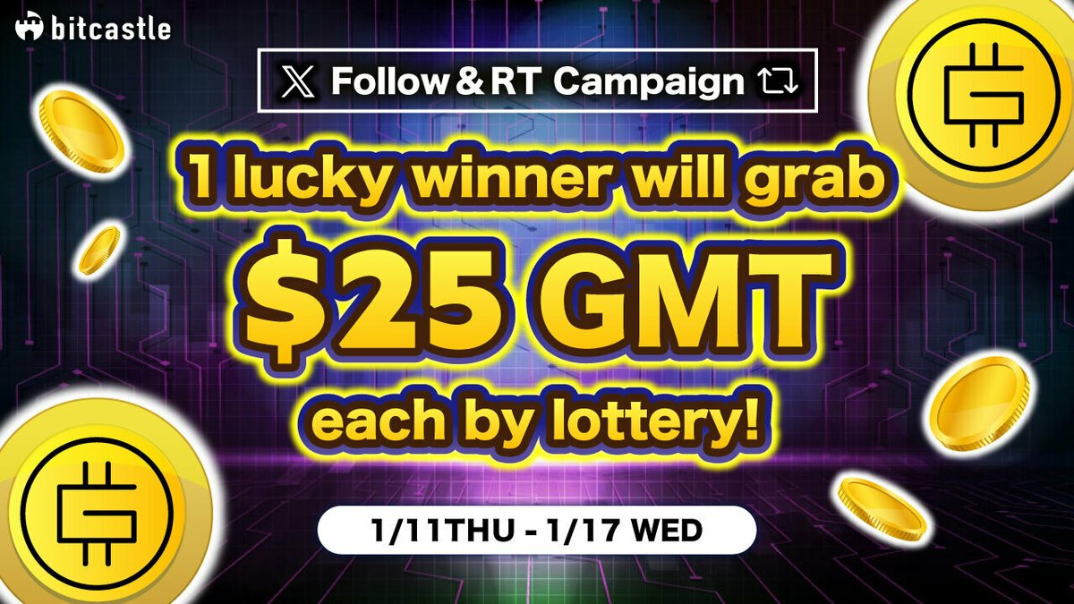 📅Day2 Follow RT Campaign💙🔁 ／ 🎁1 lucky winner will win $25 STEPN ( $GMT ) everyday by lottery! 🌟Rewards will be given to Trade Wallet ＼ ✅Follow us 🔁RT this post #Crypto #Airdrop #AirdropCrypto #Giveaway