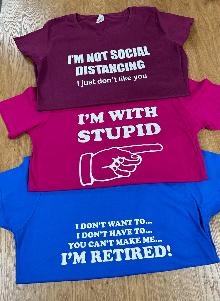 PrintShirts_UK's tweet photo. FINAL NOTICE🚨 Any of these tee's take your fancy? LAST CHANCE for a bargain!👕 Details Below🔽

🔥£6 PER TSHIRT🔥
🎯3 OR MORE FOR £5 EACH🎯
Size - XL
Available collection or postage (£3.50)

PLEASE CALL 0116 2600109 IF INTERESTED 
DO NOT MISS OUT⏳️

#sale #discount #clearout https://t.co/mHvTNHARzx