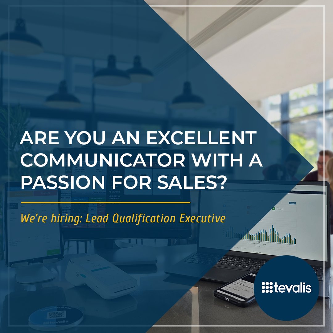 Are you an excellent communicator? Do you have a passion for sales? 

Tevalis Limited are looking for an experienced and dynamic telesales sales professional!

If you have a proven track record of increasing sales revenues,  apply today! 

website.tevalis.com/join-us/