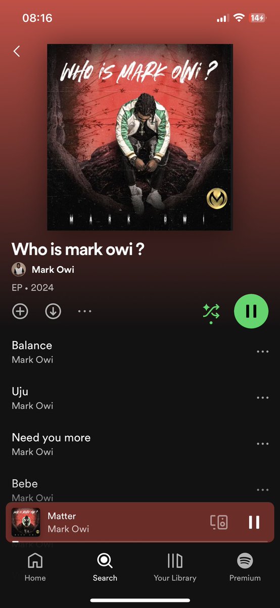 New Music Friday w/@IamMarkowi1 Phenomenal recording artist and songwriter from Nigeria, Mark Owi has unlocked a brand new astonishing Extended Playlist titled “Who is Mark Owi(EP).”  which consists of 7 extraordinary tracks