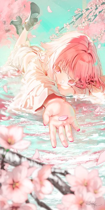 「桜 ショートヘア」のTwitter画像/イラスト(新着)｜21ページ目
