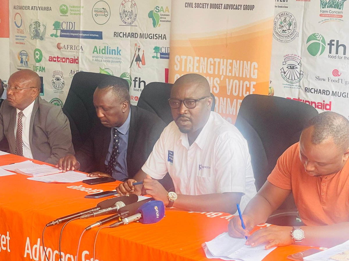 CSBAGUGANDA's tweet photo. . @Right2Grow_UG's  Gerald Kato says it is important that @MoLGUganda puts in place guidelines on addressing issues of malnutrition of children at Local Government levels. #UGBUDGET24 @MinofHealthUG @FoodRights @AcsaUganda @pelum_uganda @WorldVisionUg https://t.co/Jx7wLooHtw