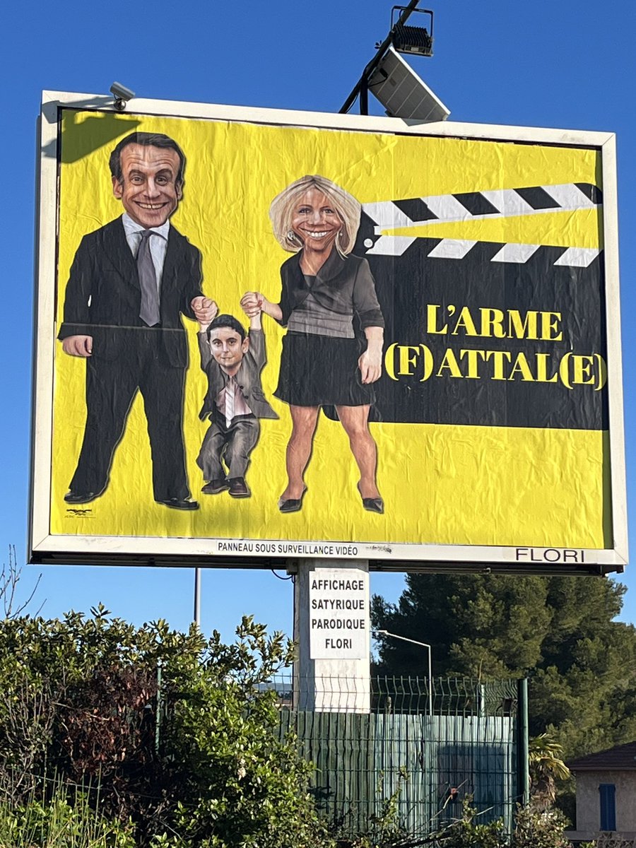 Sur un casting du couple Macron