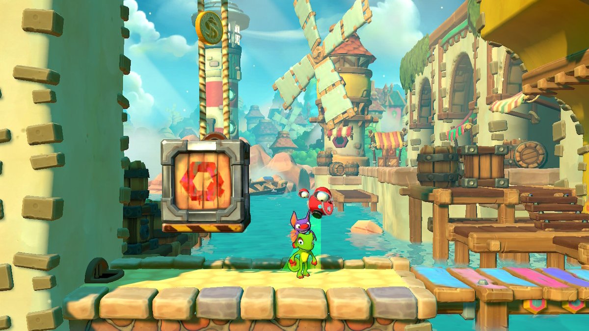 JustGreenOne's tweet photo. #YookaLaylee #ImpossibleLair #NintendoSwitch https://t.co/prCVgxratG