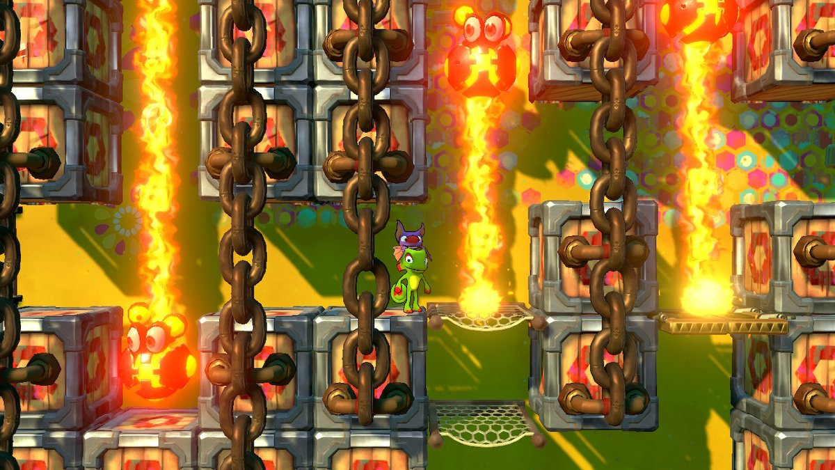 JustGreenOne's tweet photo. #YookaLaylee #ImpossibleLair #NintendoSwitch https://t.co/prCVgxratG
