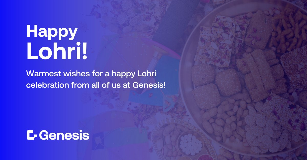 We'd like to wish a Happy Lohri to everyone celebrating. May this festival bring you prosperity, growth and happiness.🌽🔥 #HappyLohri #GenesisGlobal