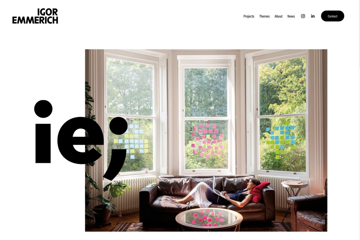 Revamped my website with <a href="/saltdesign_uk/">Stella</a> for a dynamic, fun vibe. As a lifestyle &amp; portrait photographer, showcasing diverse work is crucial. The editorial feel allows me to highlight projects &amp; navigate with ease. Check it out: igoremmerich.com
#photographer #website #art