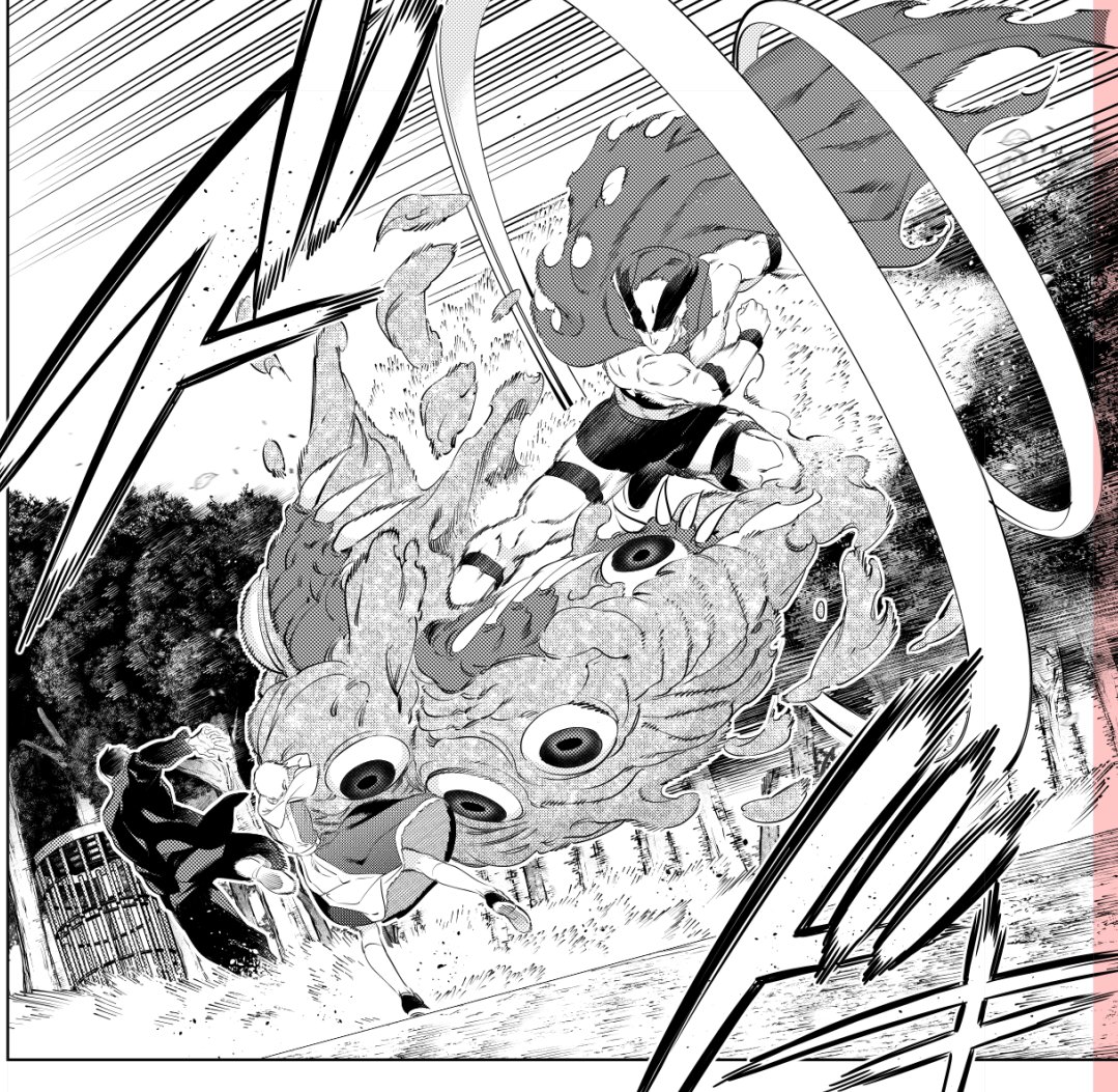 柊先生もやられてるとの事で今月の原稿から1200DPIに変更しました!細かいとこまで描けて最近ストレスだったところが凄く快適に・・・!

引きのカット多い作風は少年漫画でも600DPIだときついんだと気づきました😅 