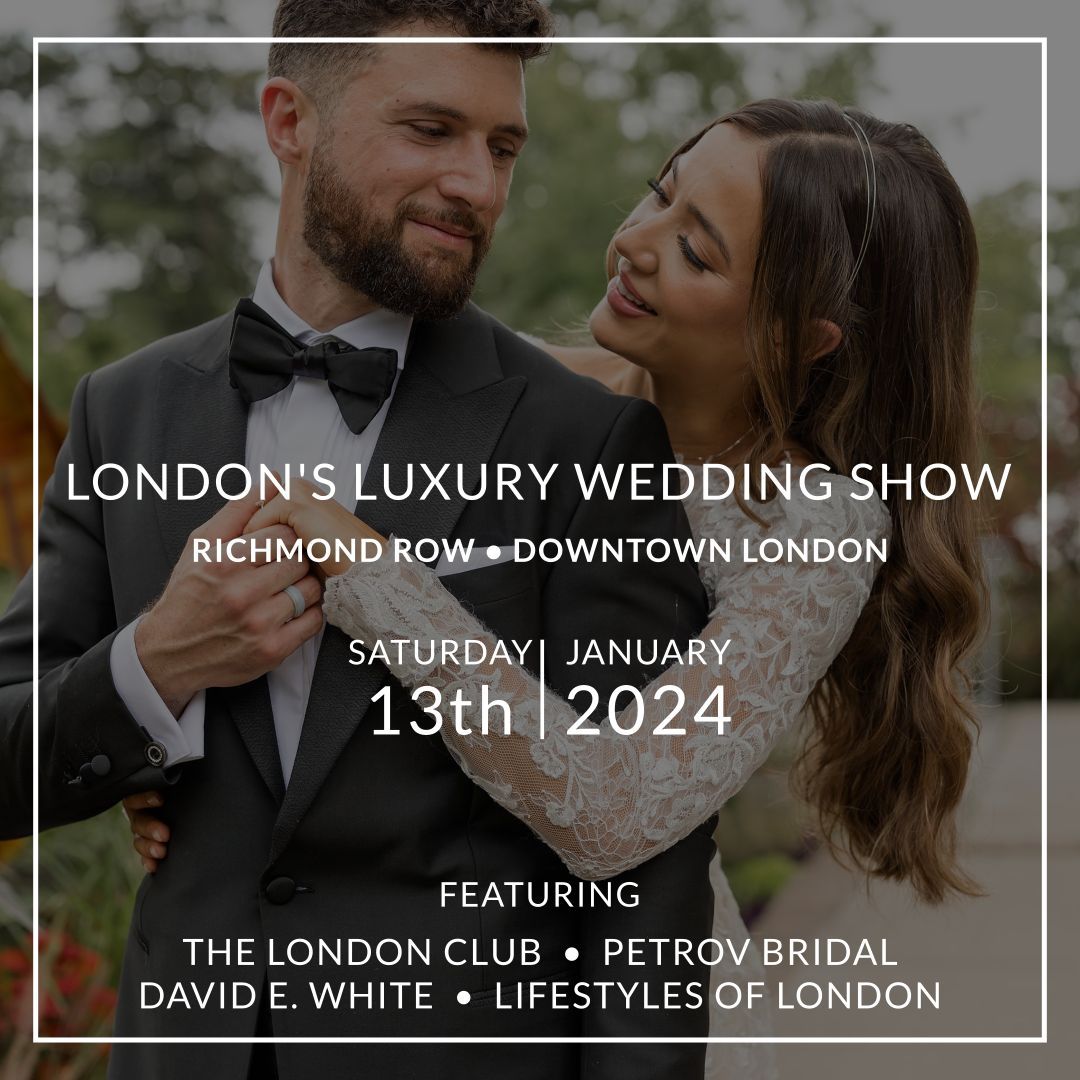 davidewhite's tweet photo. Plan your wedding with us TOMORROW at London’s Luxury Wedding Show! Immerse yourself in a curated selection of wedding experts, ensuring you have an exclusive one-on-one experience. 🥂 Tickets are only $10 per person – purchase now to reserve your spot! https://t.co/YRnyoFdvjV https://t.co/H0TL0Ep4Ef
