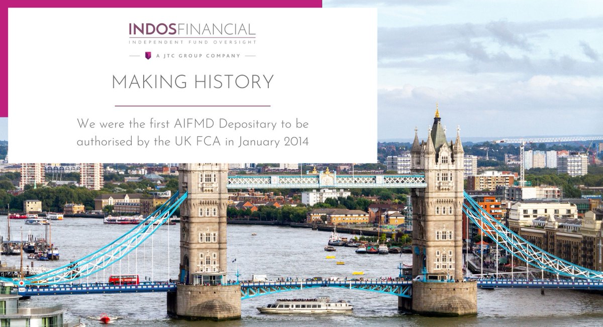 Did you know we were the first AIFMD Depositary to be authorised by the UK FCA in 2014? 🇬🇧 And we made history again, becoming the first non-bank Depositary to be authorised as a full Depositary for UK unauthorised funds in 2017! 🚀 Find out more about us: indosgroup.com