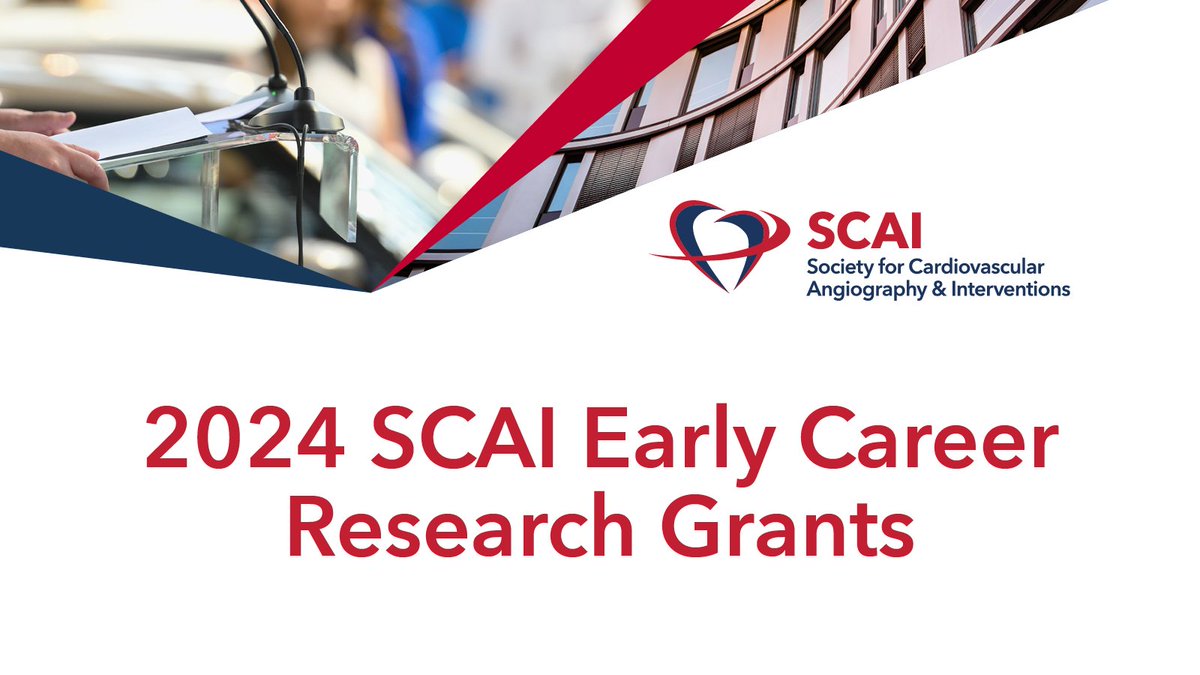 ⏰ REMINDER: Early Career #ResearchGrants deadline is approaching! If you're an aspiring researcher in #InterventionalCardiology, seize this chance. Submit by Monday, January 15th ➡️ scai.org/membership/pro…