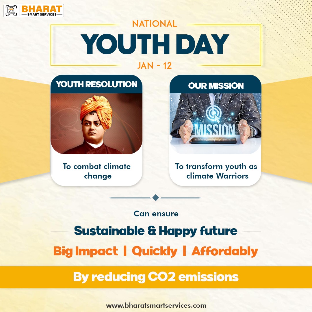 On occasion of #NationalYouthDay it is time for youth to take resolution to #CombatClimateChange. We are on a mission to Transform #YouthasClimateWarriors.
Together we can create a bigger impact very quickly affordably for a  #SustainableFuture  for all of us.

#Startup #Thub