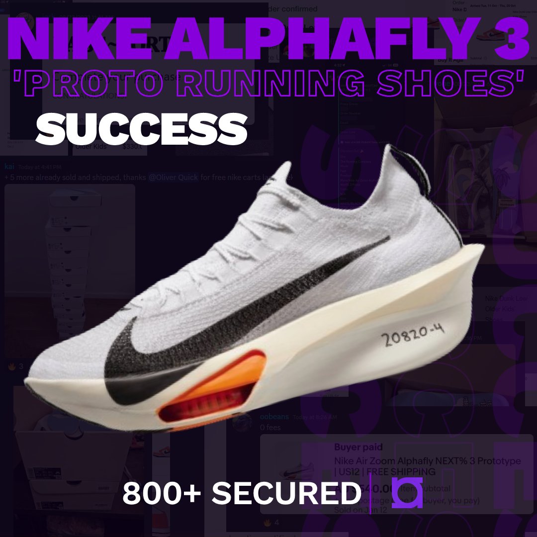 Members had access to over 430 Free Nike Carts, these are moving for $150+ profit per pair. Ez money #reselling