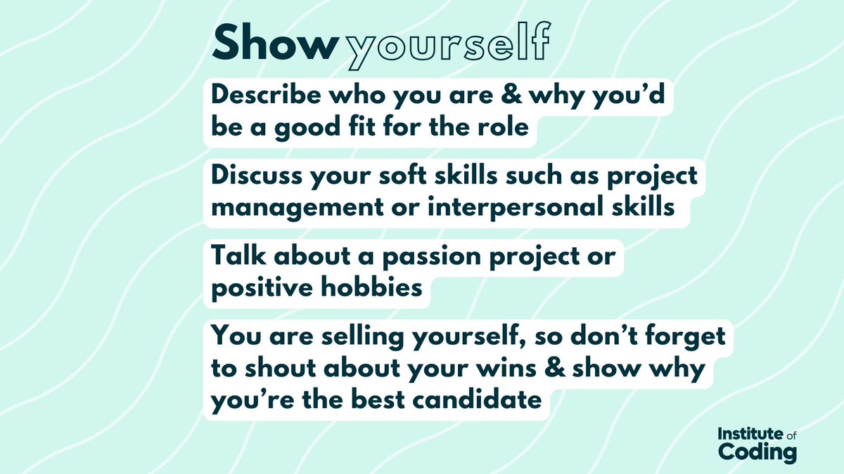 IoCoding's tweet image. With the job market being so competitive, your CV must shine ✨ We have excellent support available on our Click Start courses to help you refine your CV and get advice on how to break into the tech industry: bit.ly/44jvvd6 🔗 #CV #techCV #techjobs