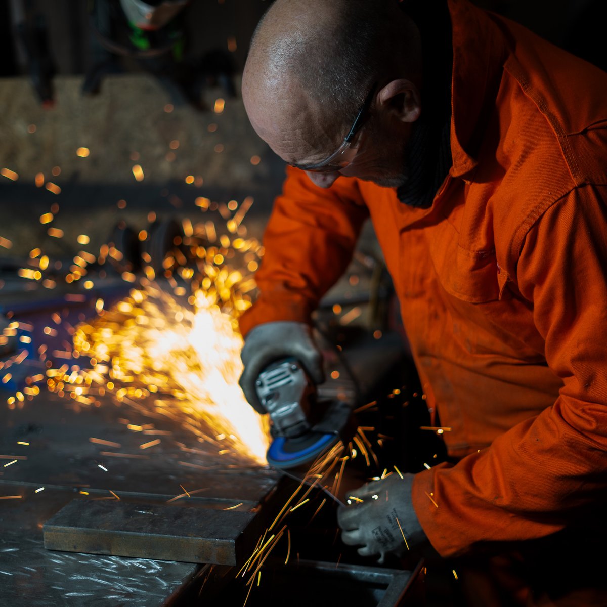 Creating some sparks with Welderbeasts for an exciting upcoming project! ⚡️⚙️