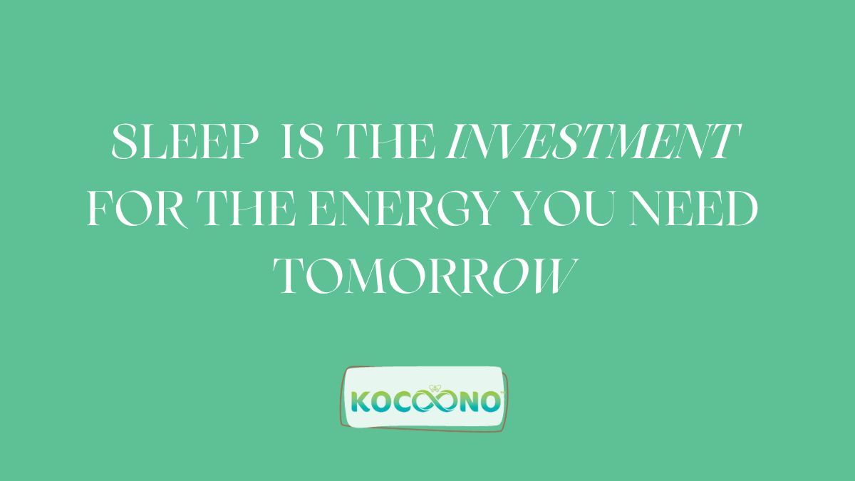 kocoono's tweet photo. Quote of the day!  🌙✨ Sleep is more than rest; it's an investment in the energy you need tomorrow. 💪 Experience the soothing comfort and rejuvenate your mind and body. Sweet dreams await! 💕

#kocoonosleep #sweetdreams #kocoono #kocoonoweightedblankets #kocoonoblankets https://t.co/sB6WEjvfoi