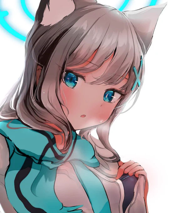 ん・・・ブラ外そ・・・ 
#ブルアカ #ブルアカイラスト部 
