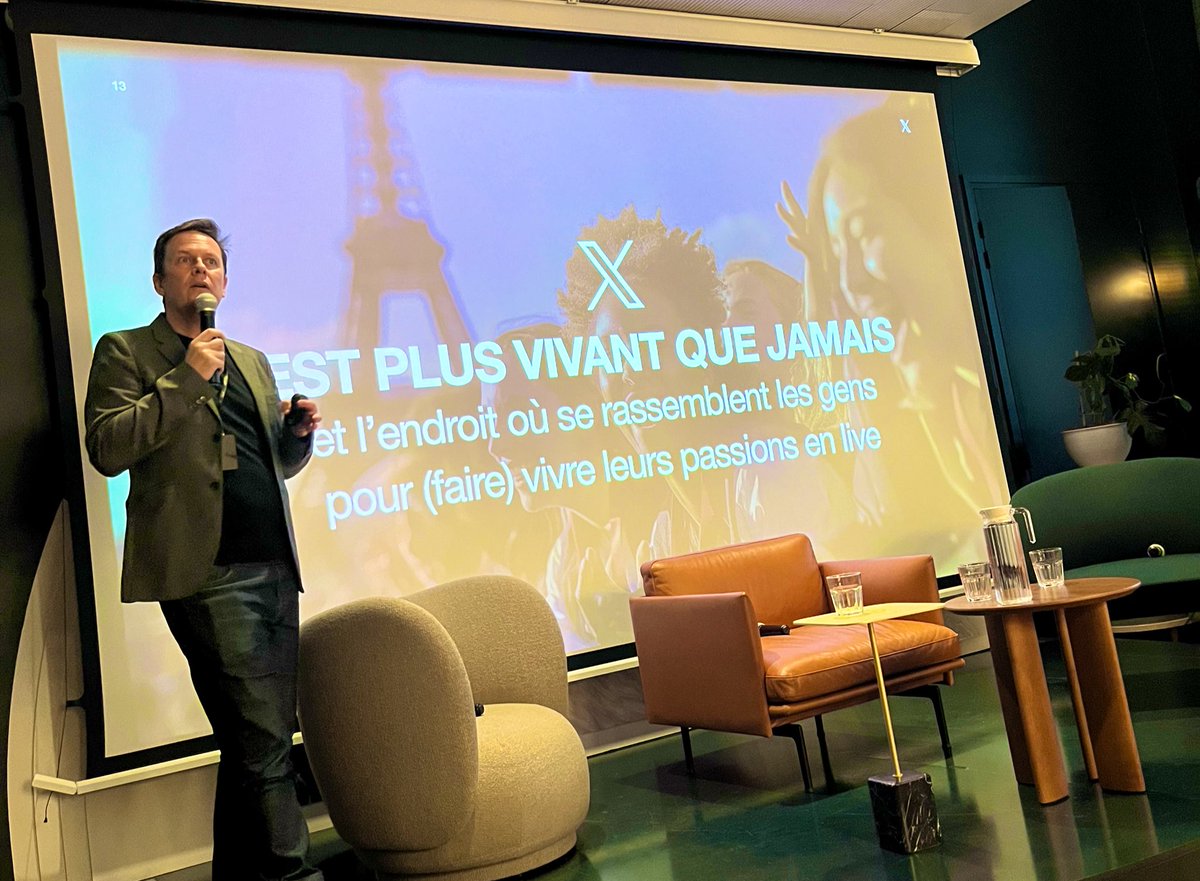 +27% de croissance des utilisateurs en france sur X depuis 1 an 📈 ( source <a href="/Mediametrie/">Médiamétrie</a>) #RoadToParis2024