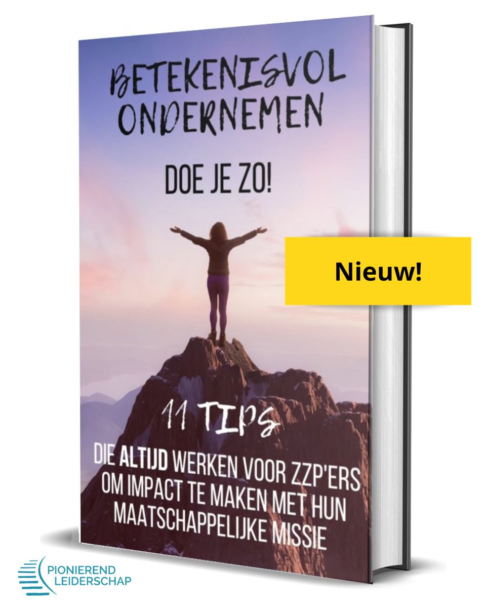 Decide2develop's tweet image. #zzp of #ondernemer? #Betekenisvol #ondernemen doe je zo! Download gratis via pionierendleiderschap.nl/gratis